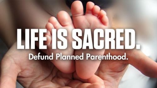 Defund Planned Parenthood, Because Our Tax Dollars Shouldn't Support an Abortion Business