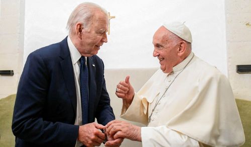 Biden Gives Medal of Freedom to Pope Francis After Totally Violating Catholic Teaching on Abortion