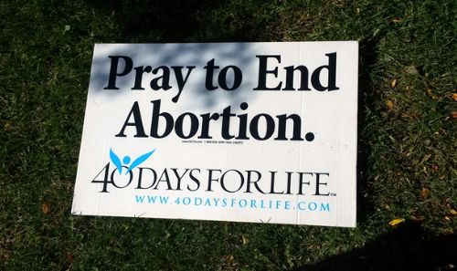 40 Days for Life Vigils Have Saved 26,000 Babies From Abortion